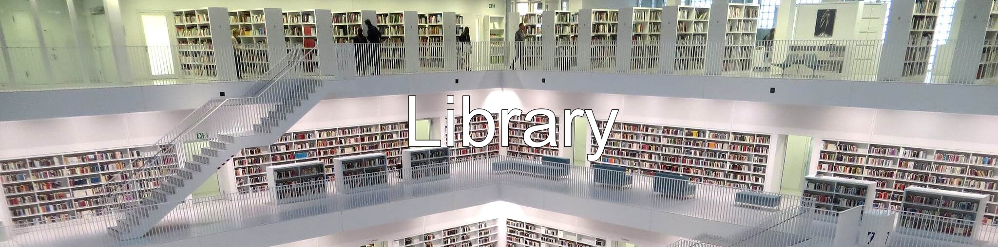 library header w text